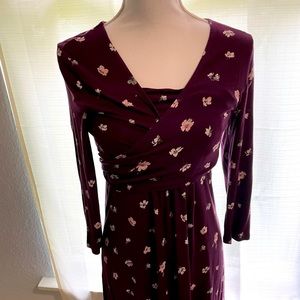 Gap maternity dress in stretchy jersey cotton size small